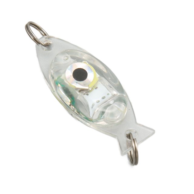 10Pcs LED Underwater Fishing Lure Light Eye Shape Deep Drop Underwater Bait Lure Lamp Attracting Fish Light