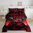 thumbnail image 2 of Teen Gaming Bedding Sets Full with Comforter,Duvet Insert,Lightweight 3 Pcs, 2 of 6