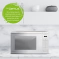 thumbnail image 4 of Panasonic NNSG676WC Mid Size Genius 1100 W Microwave Oven, 7 Auto Cook Menus, Child Lock, 1.3 Cu.ft, White, 4 of 7