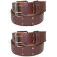 thumbnail image 1 of CTM® Ceinture de Jean en Cuir pour Enfants à Deux Trous (Lot de 2), 1 of 3