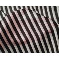 thumbnail image 4 of oneOone Silk Tabby Fabric Stripe Block Printed Craft Fabric BTY 42 Inch Wide, 4 of 4