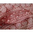 thumbnail image 5 of oneOone Silk Tabby Red Fabric Block Sewing Craft Projects Fabric Prints By Yard 42 Inch Wide-Z4, 5 of 5
