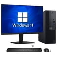 thumbnail image 1 of Dell OptiPlex 3070 SFF Windows 11 Pro Desktop Computer - Intel Hexa Core I5-9500 CPU Up to 4.40GHz | 16GB DDR4 RAM | 2TB NVMe SSD | HDMI 24 inch FHD Monitor (Refurbished), 1 of 3