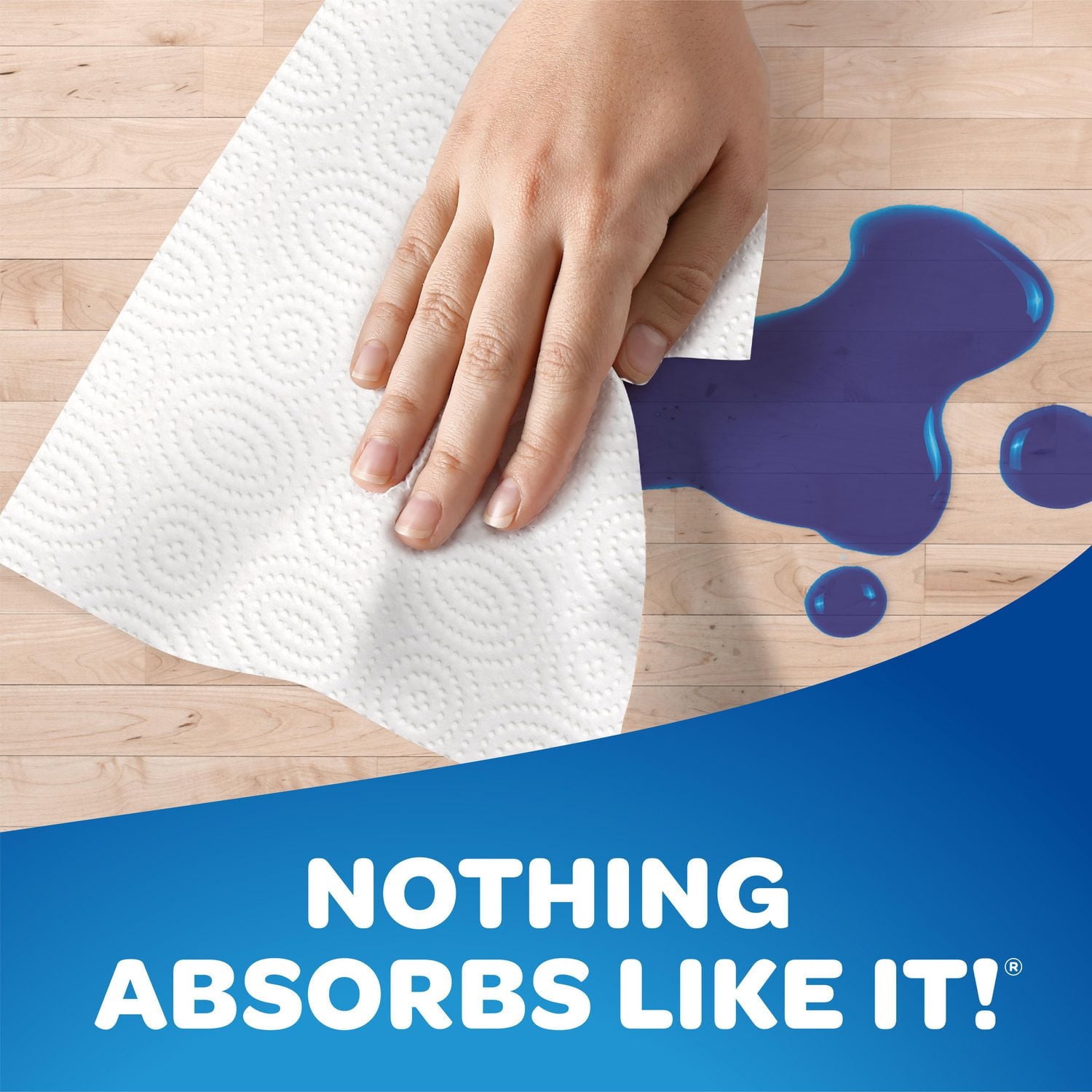 SpongeTowels Ultra Paper Towel, Choose-A-Size Sheets, 2 Rolls