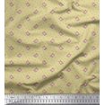 thumbnail image 1 of Soimoi Rayon Fabric Leaves & Rose Floral Fabric Prints By Yard 42 Inch Wide, 1 of 3