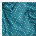 thumbnail image 4 of Soimoi Blue Modal Satin Fabric Check & Floral Print Sewing Fabric BTY 42 Inch Wide, 4 of 6