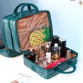 thumbnail image 4 of 14 inch Mini Travel Suitcase Cosmetic Box Hand Luggage Organizer Makeup Case Small Password Box Boarding Case 12, 4 of 6