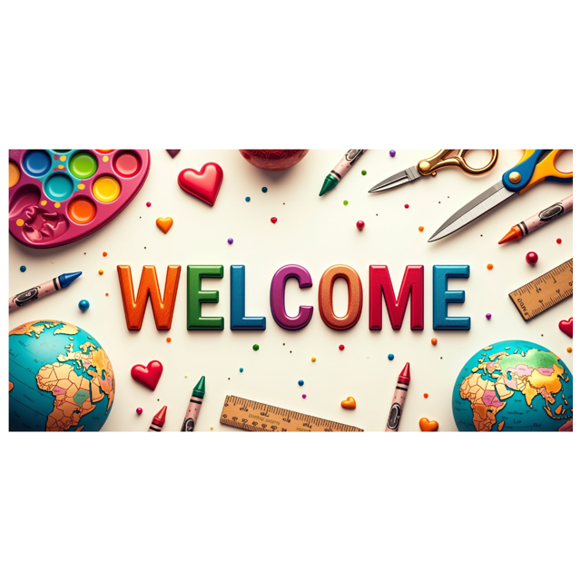 Welcome Banner with International Flags Circular Design Background Event Decoration Party Supplies Global Conference Backdrop Indoor Outdoor Display