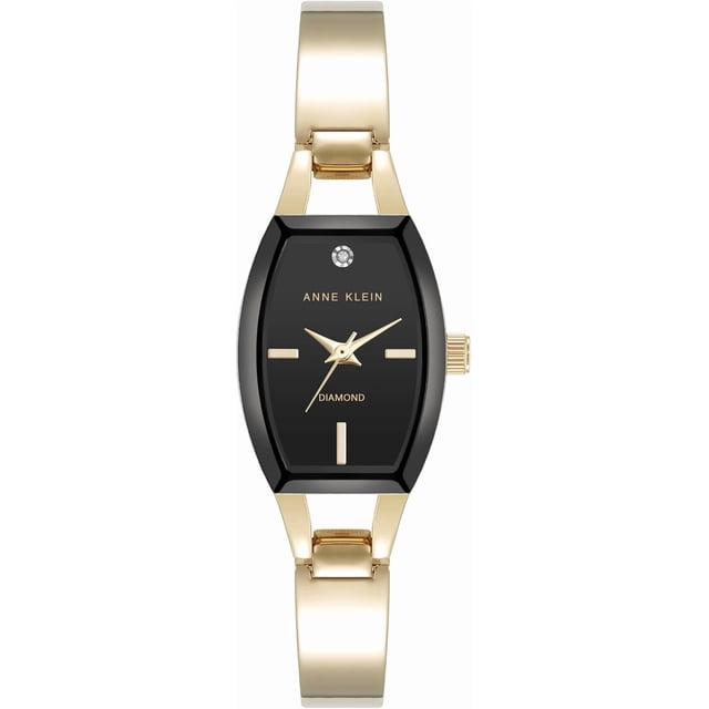 Anne Klein Genuine Diamond Dial Bangle Ladies Watch