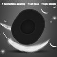 thumbnail image 2 of Replacement Ear Pads, Foam Earbuds Ergonomic Design Lossless Transmission Breathable Earpads  For Listen With Your Voice, 2 of 8