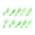 thumbnail image 4 of 10 Pcs Remplisseurs de Sacs de Fête Doigts de Dinosaure Jeux Volants pour Carnaval Vert, 4 of 9
