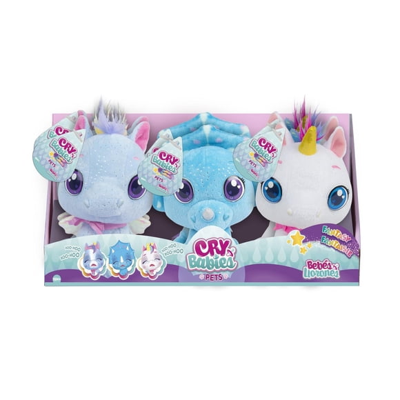 Cry Babies Animaux En Peluche Fantasy - Trois animaux différents à collectionner