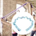 thumbnail image 2 of S SERENABLE Pull Strap Fitness Exercise Ballet Stretching Band Loop Purple_11 Loops 11 Loops violet, 2 of 8