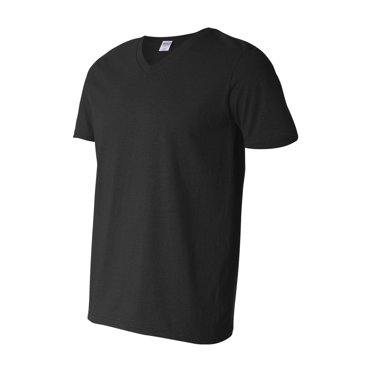 Gildan - T-Shirt à Col en V Softstyle - 64V00 - Noir - Taille : 2TG