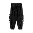 thumbnail image 4 of Styesk Men's Pants Men's Solid Color Leisure Motion Easy Shut Up Sweatpants Add Fertilizer Enlarge Trousers, 4 of 5