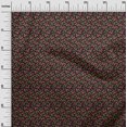 thumbnail image 3 of oneOone Polyester Spandex Black Fabric Asian Floral Sewing Craft Projects Fabric Prints By Yard 56 Inch Wide, 3 of 4