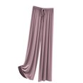 thumbnail image 1 of Timegard Pajamas Pants for Women Wide Leg Elastic Waisted Drawstring Loose Comfy Homewear Casual Pjs Pants, 1 of 3