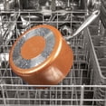 thumbnail image 3 of Gotham Steel Copper Cast Textured 2.5 Quart Nonstick Sauce Pan Even Heat Stay Cool Handle Oven Dishwasher Safe, 3 of 3