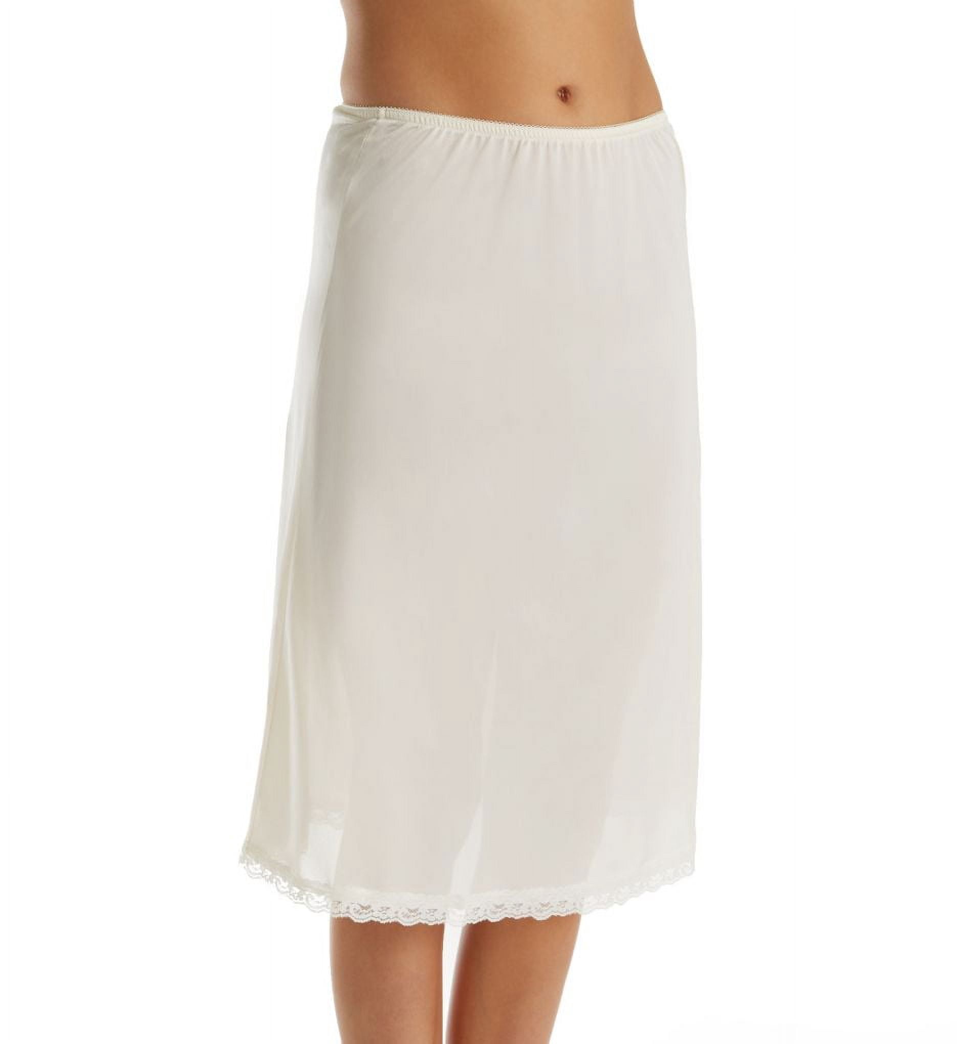 Women's Shadowline 2725 Essentials 25 Inch Half Slip (Beige S)