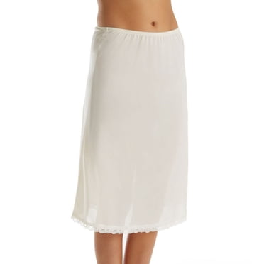 Women's Shadowline 2725 Essentials 25 Inch Half Slip (Beige S)