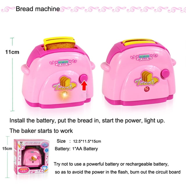 Big Save,HWRETIE Baby Kid Developmental Educational Pretend Play Home Appliances Kitchen Toy Gift