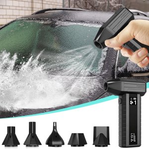 Portable Violent Fan High-power Hair Dryer Removal Snow Blowing Emergency Lighting Rescue Broken Window