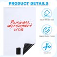 thumbnail image 4 of Uxcell 16"x24" Self Adhesive Magnetic Dry Erase Whiteboard Paper Set, White, 4 of 5