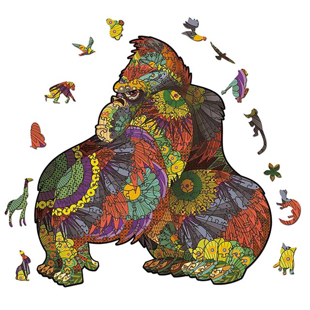 Irregular Three-Dimensional Animal Puzzles With Special-Shaped Wooden Puzzles
