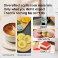 thumbnail image 4 of 300psi Printing Accuracy Cake Image Printer, Portable Handheld Food Printer with Type C Charging, WiFi Connectivity, Cake Tattoo Maker for Home Use, 4 of 7