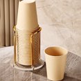 thumbnail image 4 of Birdeem Stainless Steel & Acrylic Paper Cup Dispenser – Countertop Organizer for 9-12Oz Disposable Cups | Party & Home Storage Rack, 4 of 7