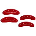 thumbnail image 1 of MGP Caliper Covers 14240SCA5RD Red Brake Covers for 2016-2020 Camaro LT LS RS Engraved with Camaro (Front and Rear, 1 of 5