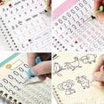 thumbnail image 2 of Mintile Sank Magic Practice Copybook, (4 Book + 10 Refill) Number Tracing Book For Preschoolers With Pen, Magic Calligraphy Copybook Set Practical Reusable Writing Tool Simple Hand Lettering, 2 of 10