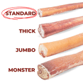 thumbnail image 3 of Bully Bunches 12" Standard Bully Sticks Odour Free All Natural Dog Chews 10 Pack, 3 of 10