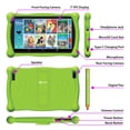 thumbnail image 3 of Contixo 8" Kids Tablet 2025 Model with 80 Stories, Educational Android Tablet for Kids 3-12, 32GB, Parental Controls, Kid-Proof Case with Kickstand – Green, 3 of 7