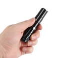 thumbnail image 2 of Langgg LED Mini Waterproof Flashlight Battery Powered Penlight Light Small Black with Switch Working Lamp Travel for Camping Fishing, 2 of 7