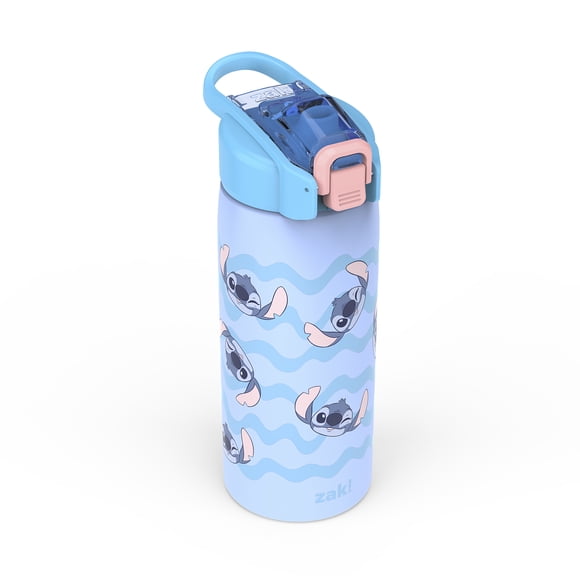 Zak Designs Stitch 19oz Stainless Steel Jubilee Water Bottle, Back to School Supplies