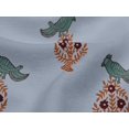 thumbnail image 4 of oneOone Viscose Jersey Fabric Leaves|Bird & Floral Block Decor Fabric Printed BTY 60 Inch Wide, 4 of 5