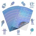 thumbnail image 2 of A4 Sticker Paper, 20 Sheets Holographic Sticker Paper Aluminized Film  for Inkjet Printers, 2 of 8