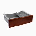 thumbnail image 1 of Desky Minimal Under Desk Drawer - Walnut Rubberwood / Grey, 1 of 10