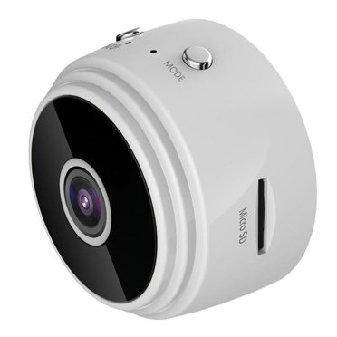 YOPTOP Mangeoire pour Oiseaux avec Caméra Extérieure Sans Fil Nichoir avec Caméra 720P Version de Nuit Caméra Wi-Fi Blanc,Blanc