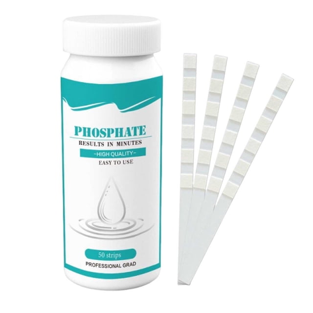 TIELUTT Phosphas Detection Strips for Water Analysis Multiparametric Phosphas Test Phosphas Water Fence Post Base Saw 1-7 Digital Fencing Bracket Large Protractor Angle T Post Bracket for 2x4