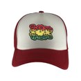 thumbnail image 1 of Gravity Threads Positive Vibration Patch Adjustable Trucker Hat - Red/White, 1 of 2