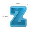 thumbnail image 1 of Suncoda Silicone Baking Mold, Alphabet Cake Baking Mould English Letter Mould Alphabet Letter, 1 of 2