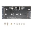 thumbnail image 2 of M.2 For  Enclosure, For  M.2 SSD To For  Adapter Card Practical Adapter Card For Laptop Desktop, Supports 2280/2260/2242/2230mm M.2 Hard Disk, 2 of 8