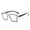 E #5, variant on Vaidha Blue Light Blocking Glasses | Color Block Frame for Computer Screen Eye Strain | Unisex Anti Blue Light Eyewear | Party & Cosplay Style | Includes 1 Pair