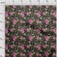 thumbnail image 3 of oneOone Tissu Flex Coton Rose Floral Rétro Projets de Couture Tissu Imprimé au Mètre 40 Pouces de Large, 3 of 5