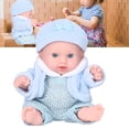thumbnail image 3 of Poupée Bébé de 8 Pouces à Teint Clair, Réaliste, Nouveau-Né, Jouet Reborn Mode, 3 of 7