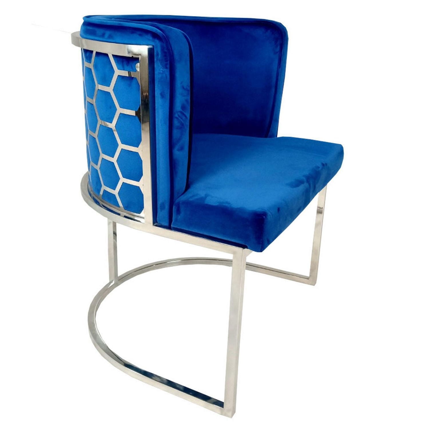 Chaise de salle à manger canadienne Cendrillon bleu