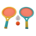 thumbnail image 2 of Children Badminton Racket Set, Slip Resistant Lightweight  2 Rackets and 2 Balls for Kids Training Physical Exercise, 2 of 7