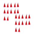 thumbnail image 1 of Oleegame 2PC Stainless Steel Cutlery Set Set  12Pcs Decorative Tableware Christmas Tool Christmas Hat Storage Fork Home Decor Red, 1 of 9